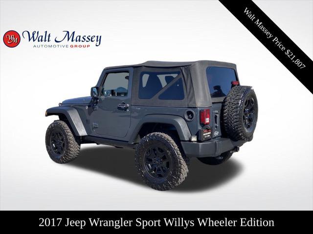 2017 jeep wrangler willy wheeler 4x4