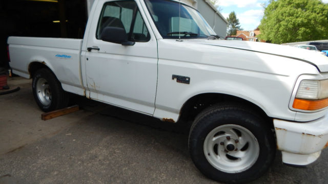 1994 ford svt f-150 lightning pickup truck no motor or trans clear title nj