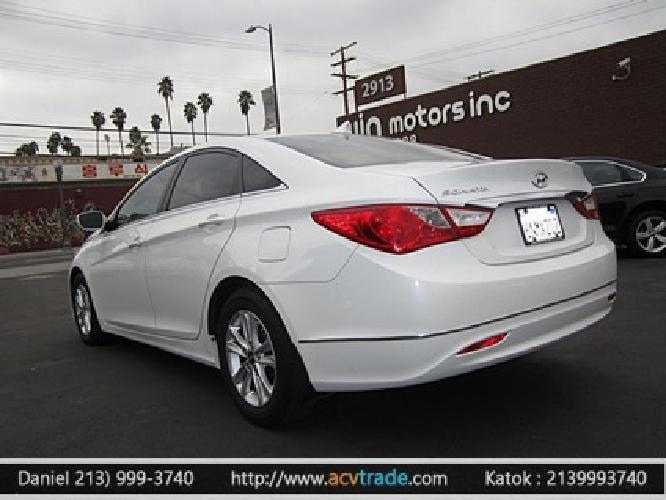 2011 hyundai sonata gls white 40,238 mile in los angeles, ca