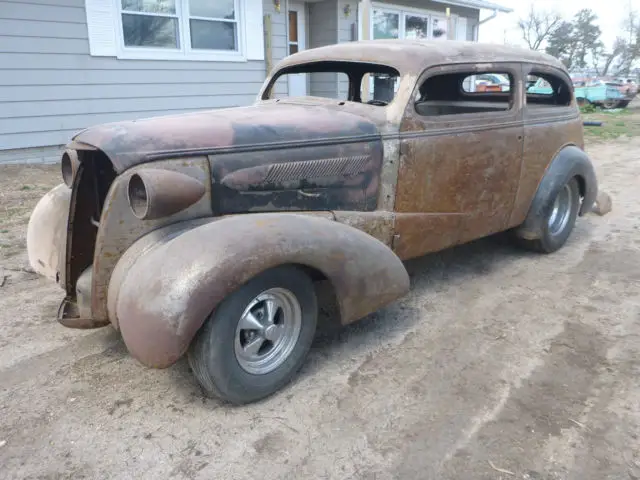1937 chevy master 2dr sedan chopped hot rod rat rod project 3 cars one money