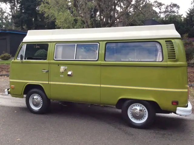 1976 riviera camper bus vw van pop-top type2 bay window westfalia video + pics