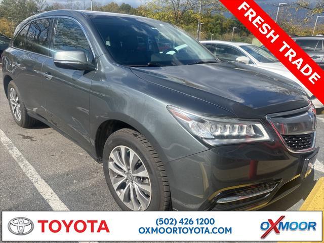2014 acura mdx 3.5l technology package