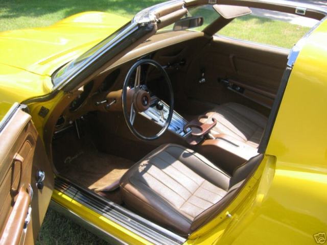 1971 corvette stingray coupe, t-top, all #s matching, 350 automatic