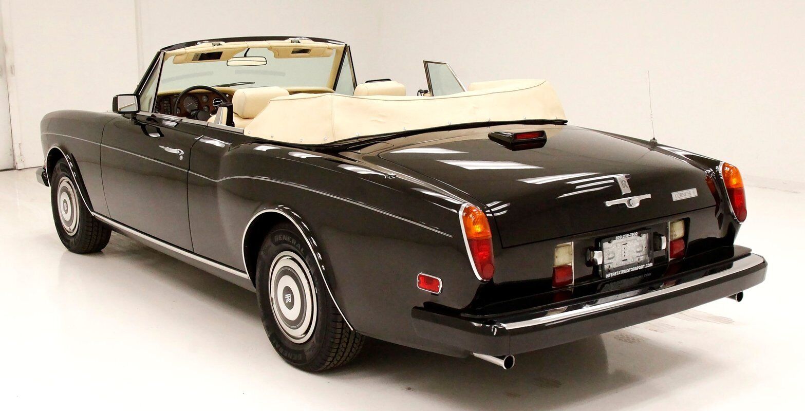 1986 rolls-royce corniche convertible