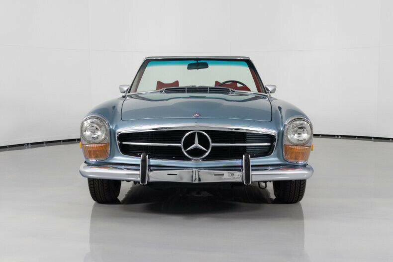 1970 mercedes-benz 280sl factory air conditioning two tops automatic trans