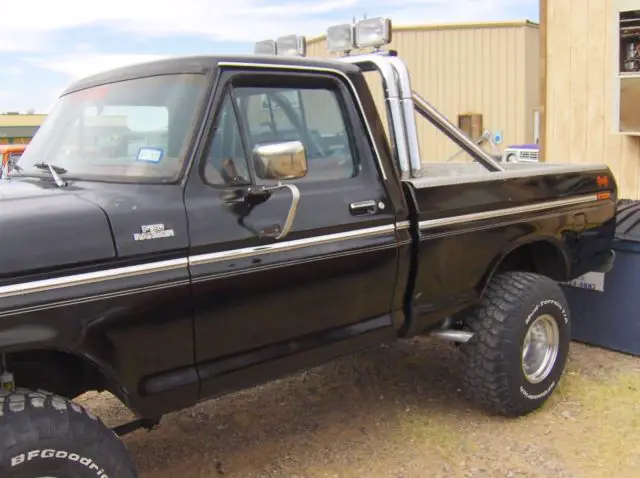 1978 ford f150 ranger 351m 4x4 4speed 4 inch lift truck pick up