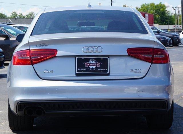used 2015 audi a4 2.0t premium quattro sedan moore, sc 29369 for sale in moore, south carolina