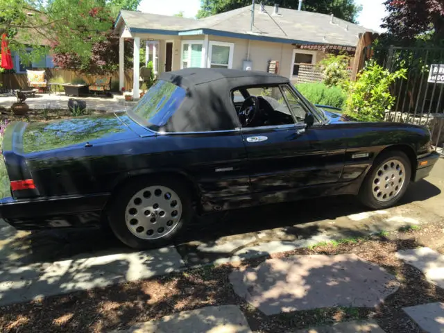1989 alfa romeo spider quadrofoglio