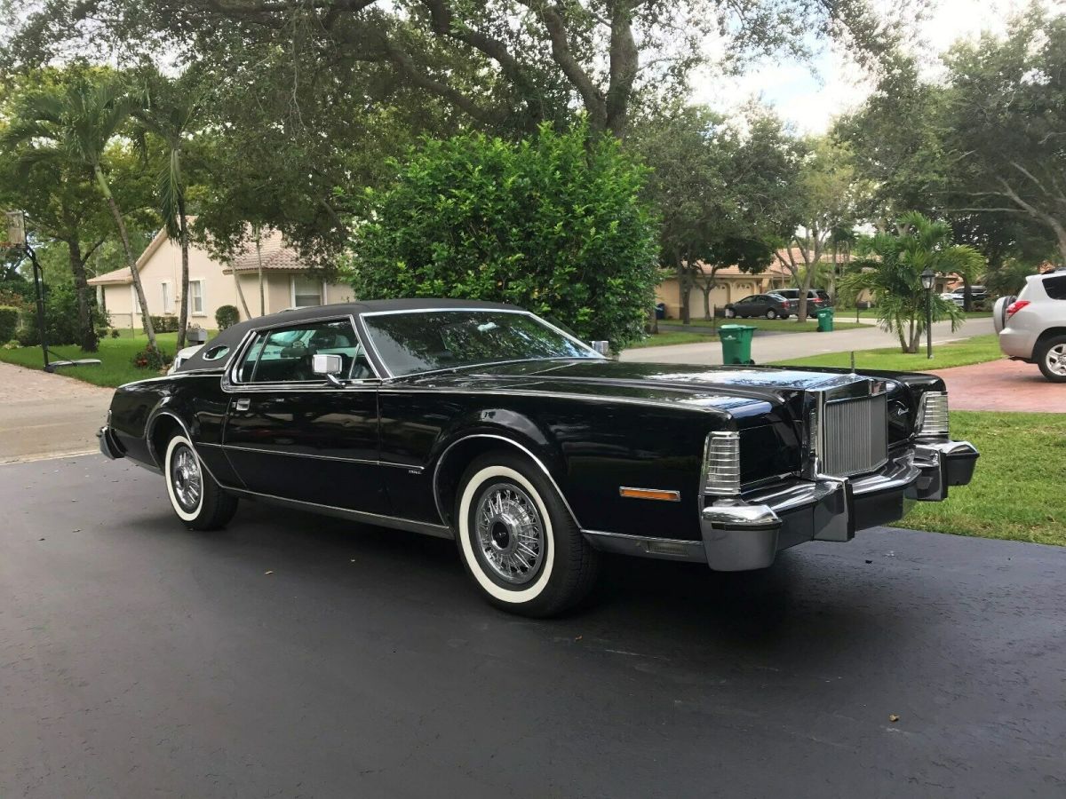 1974 lincoln continental mark iv pastel lime coupe 460 v8 31,000 miles