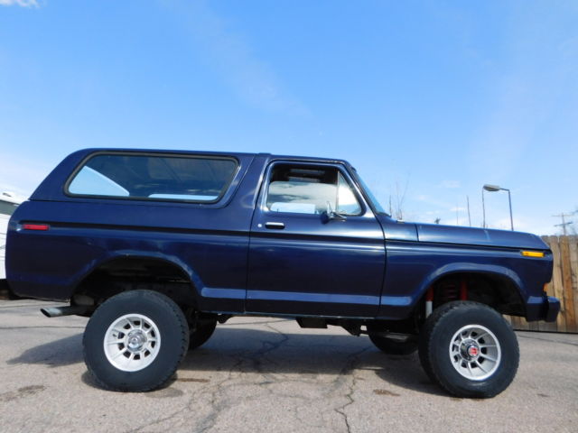 1978 2 door 4wd ford bronco 351 m engine