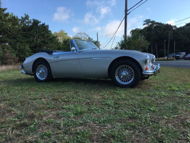 1967 austin healey 3000 mkiii bj8 british heritage certificate