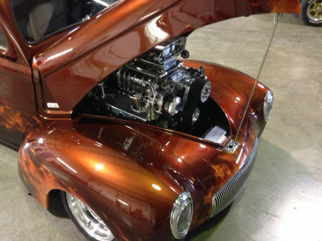1941 willys coupe, outlaw body