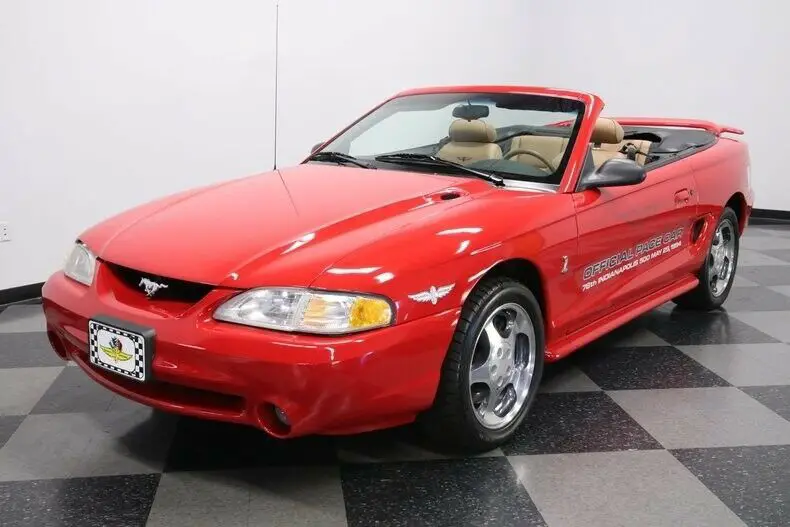 1994 ford mustang svt cobra indy 500 pace car edition