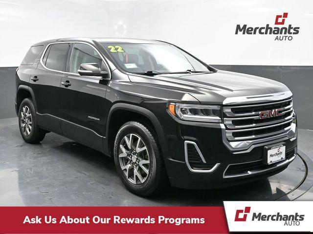 2022 gmc acadia awd sle
