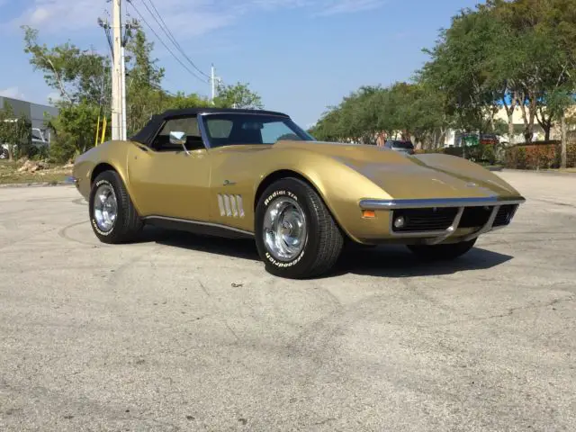 1969 corvette 427 535 hp 4 speed convertible original paint l88 hood frame off