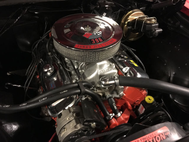 beautiful red 1969 chevelle 396 ss