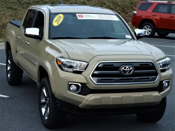 certified 2016 toyota tacoma limited boone, nc 28607 for sale in adams, north carolina