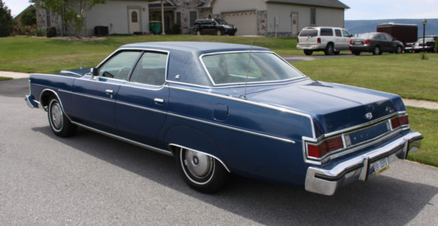 1977 mercury marquis brougham with 19,462 documented miles. original survivor