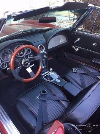 1964 chevrolet corvette stingray 327 v8, 4-speed manual transmission convertible