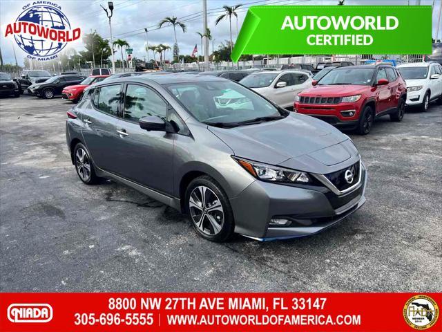 2021 nissan leaf sl plus 62 kwh