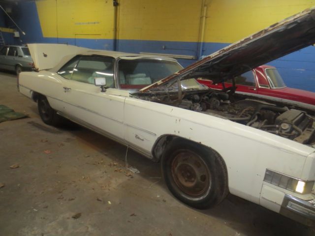 1974 cadillac eldorado biarritz 2 door convertible softtop