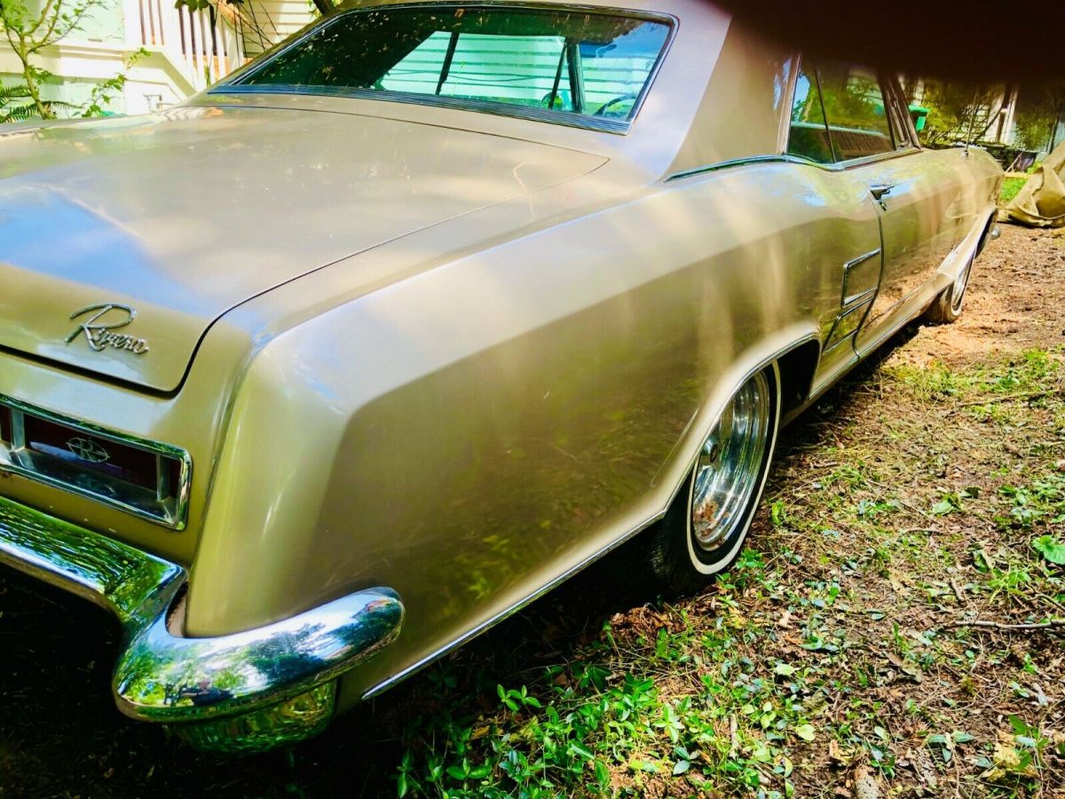 1964 buick riviera - 425ci. a/c. original, california black plate, survivor