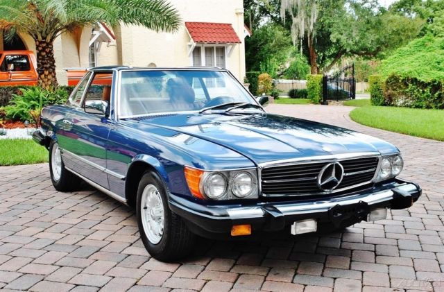 1985 mercedes-benz 380 sl convertible low miles drives great simply beautiful!!