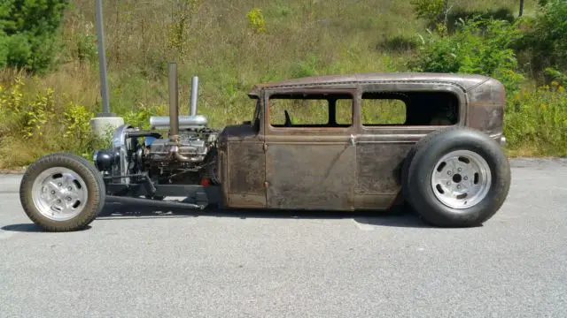 1930 ford model a bagged rat rod