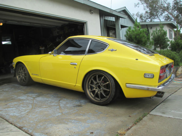 1970 datsun 240z california blue plates turbo 5 speed $30k+ invested