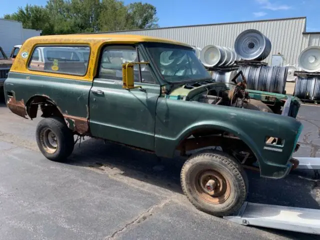 1969 chevy k5 4x4 project