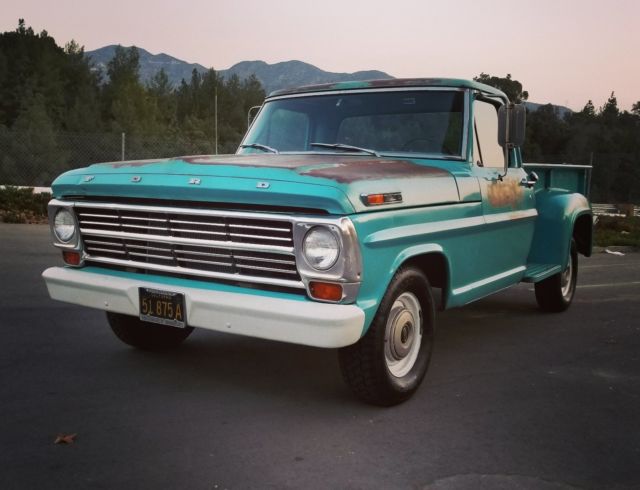 1968 all original ford f-100 longbed stepside in great shape