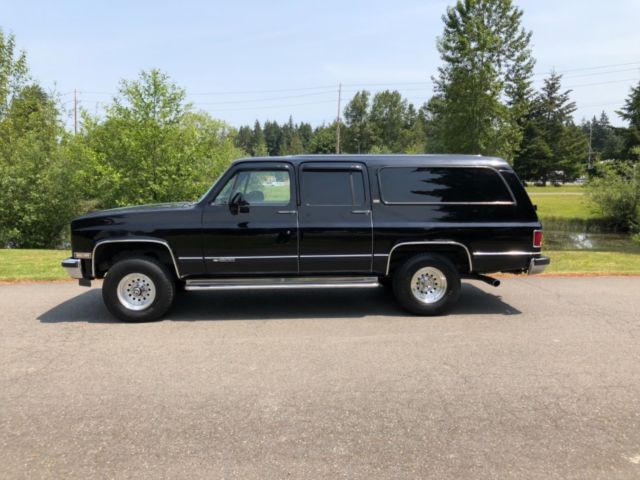 1-owner 1990 chevrolet suburban silverado 4x4 all original always garage no rust