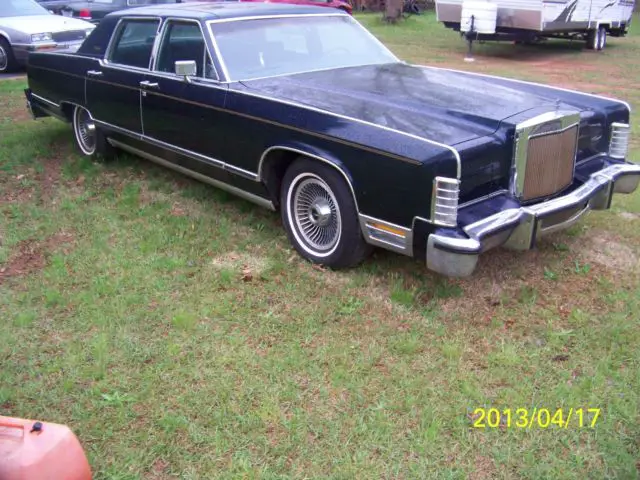 1979 lincoln continental town car collectors series