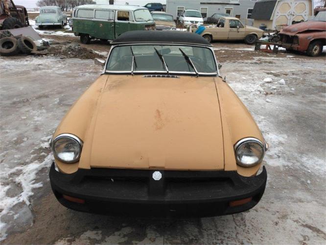 1977 mg mgb in parkers prairie, minnesota
