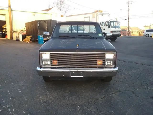 1987 silverado with new drive line