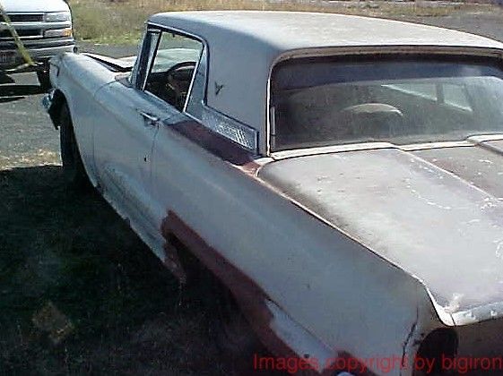 idaho estate barn find 1959 thunderbird 2 door hardtop clear title key start