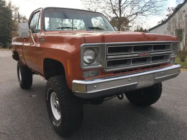 1976 gmc sierra 15 heavy half 4x4 27k orig miles super clean california truck