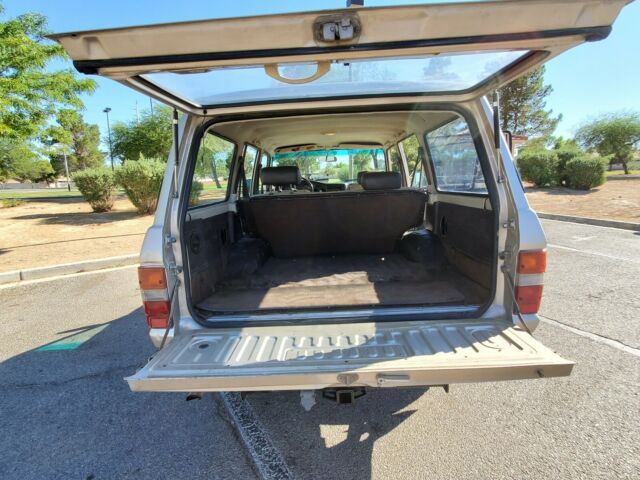 1989 toyota land cruiser suv brown 4wd automatic fj62 gx