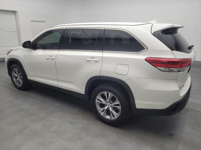 2019 toyota highlander xle