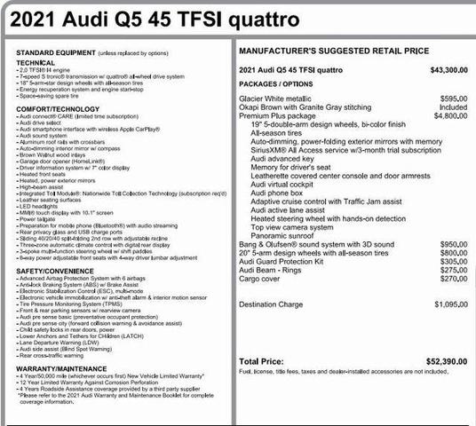 2021 audi q5 t mulliner