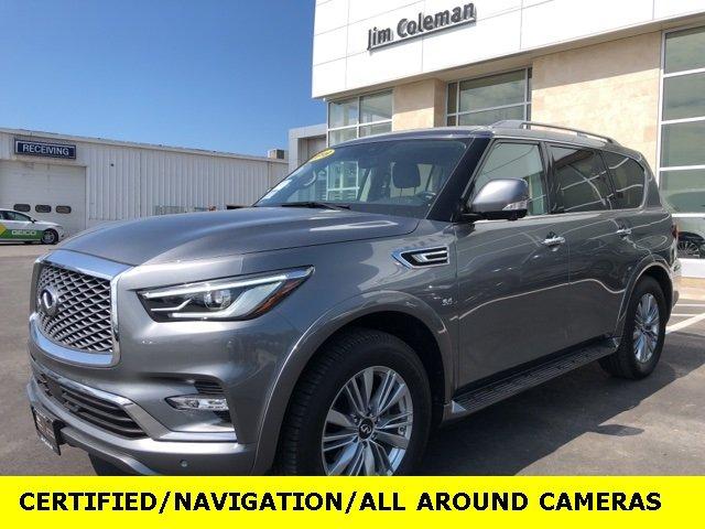 certified 2019 infiniti qx80 4wd bethesda, md 20817 for sale in bethesda, maryland