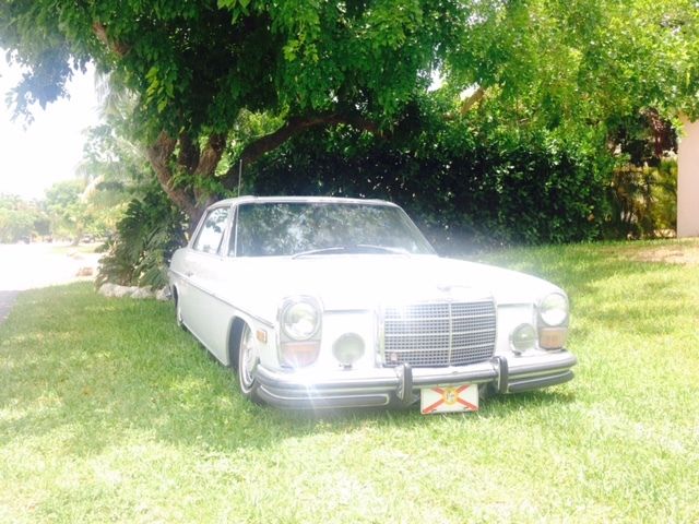 1972 mercedes benz 250c 2 door air ride hot rod rat rod bagged slammed lowered