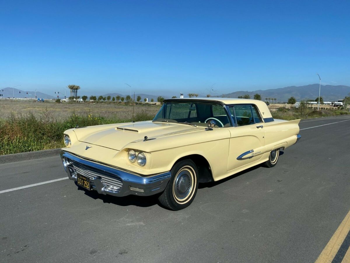 1959 ford thunderbird hardtop factory original 352ci v8 absolutely gorgeous!