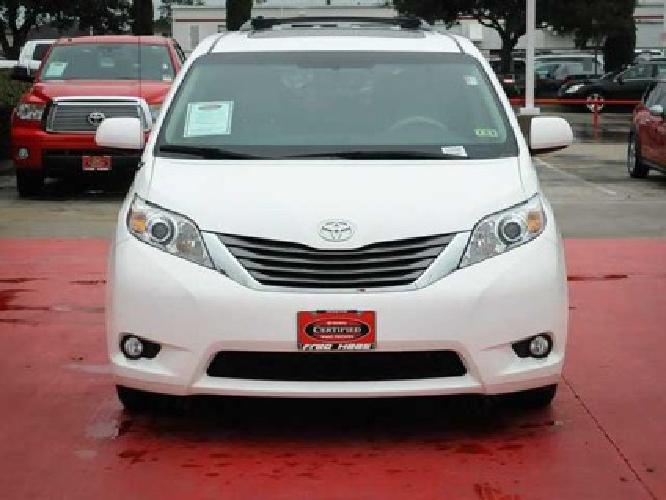 2012 toyota sienna van v6 xle in spring, tx