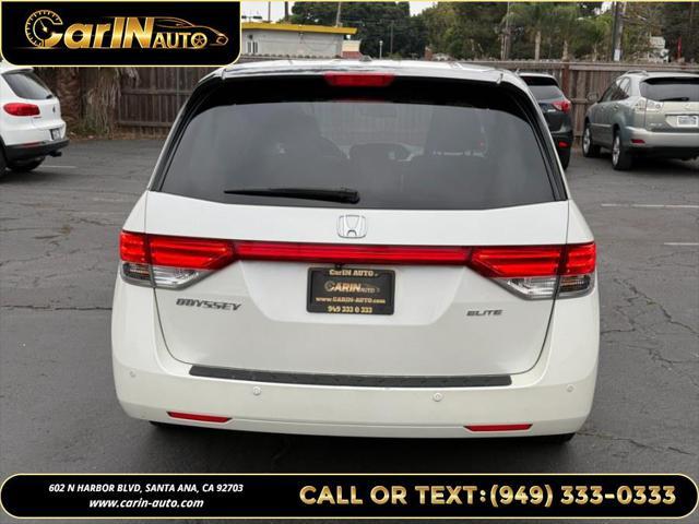 2015 honda odyssey touring elite