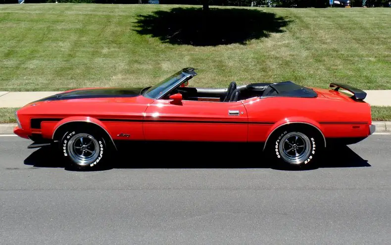 1973 ford mustang mach 1 convertible flemings ultimate garage