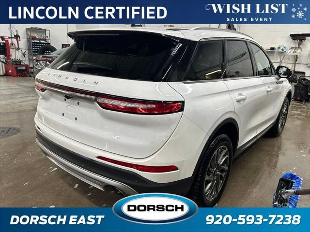 2022 lincoln corsair standard