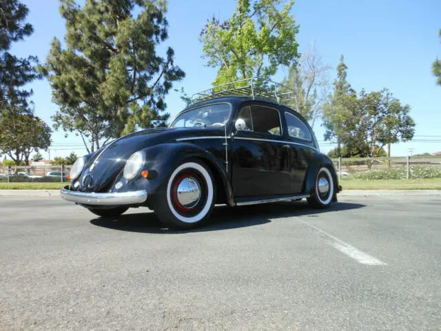 1955 oval window ragtop beetle