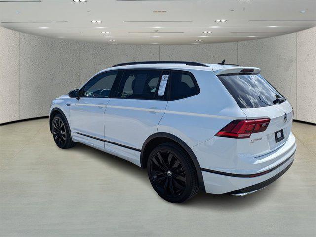 2021 volkswagen tiguan 2.0t se r-line black
