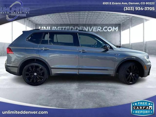 2020 volkswagen tiguan 2.0t se r-line black